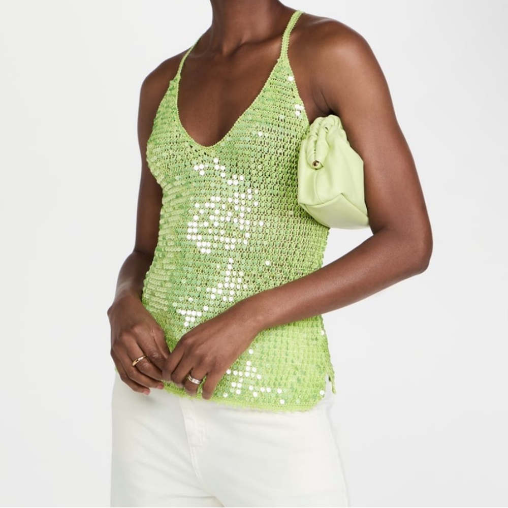 Retrofete Molly Sequin Crotchet Top - Picture 10 of 10